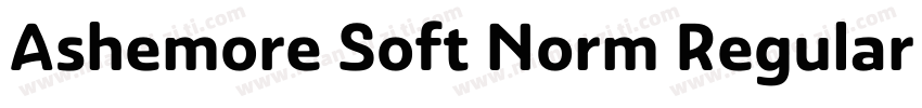 Ashemore Soft Norm Regular Norm Reg字体转换